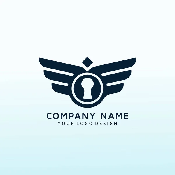Logotipo Para Freelancers Home Logo — Vetor de Stock