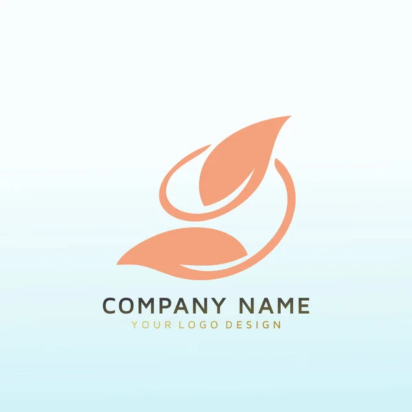 Логотип Компании Уходу Кожей — стоковый вектор