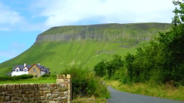 View of Mount Benbulbin in Sligo, Ireland