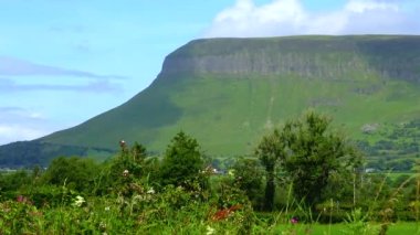 View of Mount Benbulbin in Sligo, Ireland