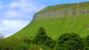 View of Mount Benbulbin in Sligo, Ireland