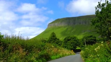 View of Mount Benbulbin in Sligo, Ireland