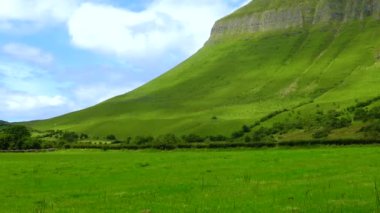 View of Mount Benbulbin in Sligo, Ireland