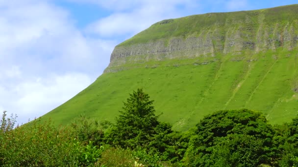 View Mount Benbulbin Sligo Ireland — Wideo stockowe