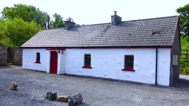 Ireland Sligo Сентября 2022 Типичный Ирландский Дом Сельской Местности Ирландия — стоковое видео