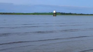 Atlantic Ocean coast at low tide Ireland