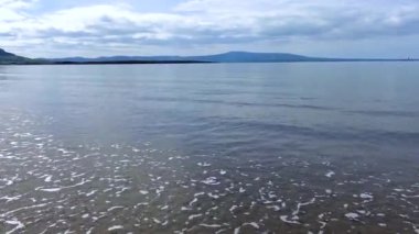 Atlantic Ocean coast at low tide Ireland