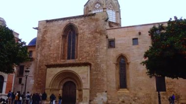 İspanya, Valencia Aralık 07 2022 - Tarihi binalar