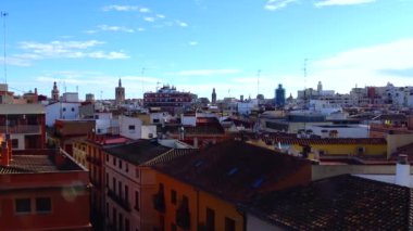 Spain, Valencia - December 07, 2022 -  museum tower close-up