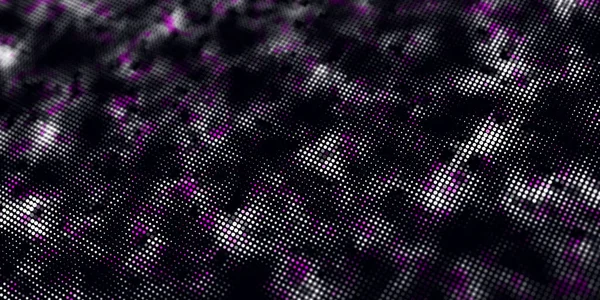 Textur Der Farbigen Halbtonpunkte Futuristische Abstrakte Hintergründe Teilchenmuster Visualisierung Von — Stockfoto