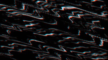 Matrix glitch, distorted wavy texture background. Modern effect of damaged wallpaper of noisy lines. Decoration for game screens, web-sites, designs, banners and business. 3D rendering. clipart