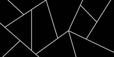 Siyah boş çerçeve şekilleri kolajı. Fotoğraf, web sitesi, iç mekan, arka plan ya da duvar kağıtları için şablonlar. Vektör illüstrasyonu.