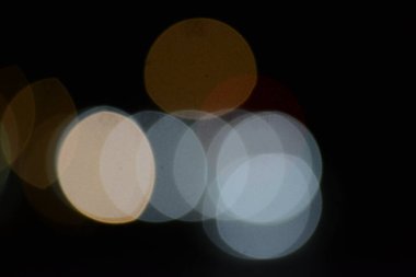 Abstract background. blur bokeh. Blurry multicolor light from the lamp.
