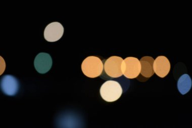 Abstract background. blur bokeh. Blurry multicolor light from the lamp.