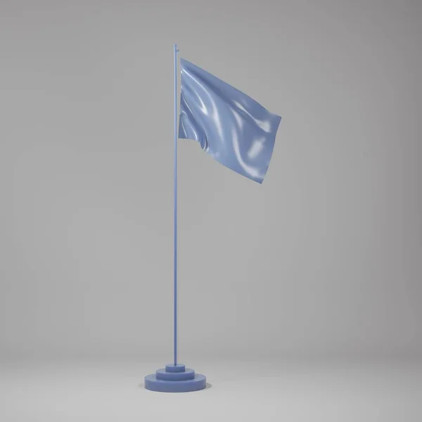 Flag Ilustrasi Melambaikan Bendera — Stok Foto