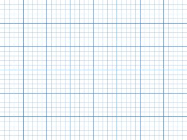 Grafik kağıdının dokusu Mavi ızgara çizgi kağıdı