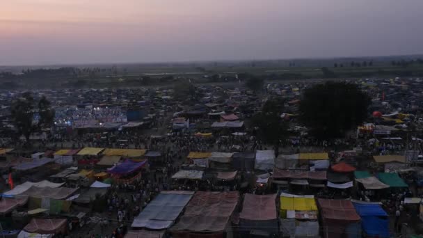 Vijayanagara Indien Februar 2023 Ein Blick Vom Riesenrad Auf Eine — Stockvideo