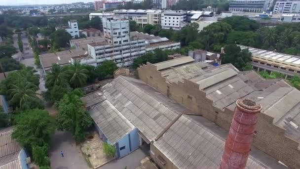 Bangalore Indien Juli 2016 Luftfoto Århundrede Gammel Mysore Sandal Sæbefabrik – Stock-video