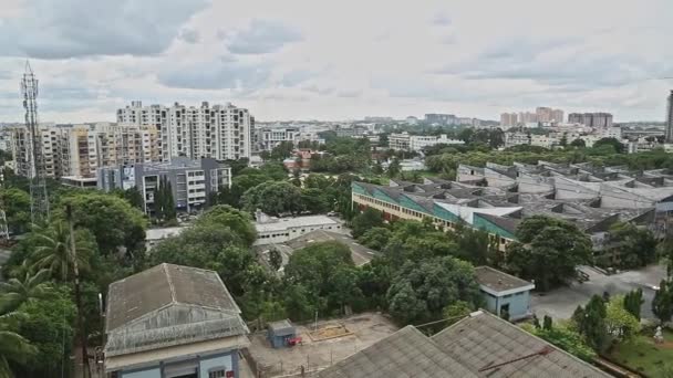 Πανοραμική Θέα Ενός Αιωνόβιου Εργοστασίου Σαπουνιού Mysore Sandal Που Βρίσκεται — Αρχείο Βίντεο