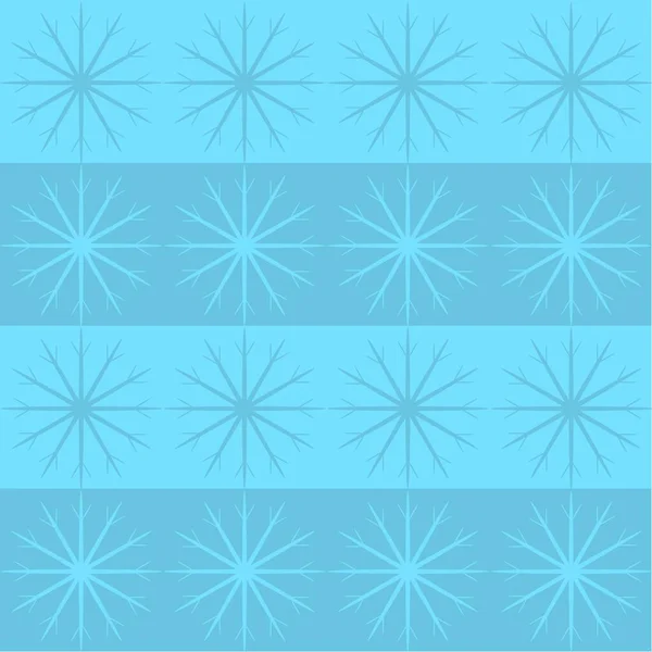 用于网络 墙纸的灰色无缝图库向量图上的蓝色雪花 — 图库照片
