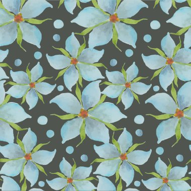 Lacivert sulu boya deseni koyu renk vektör illüstrasyonunda ağ için, baskı için, duvar kağıdı için, yatak örtüsü kumaşı baskısı için, ambalaj kağıdı için.