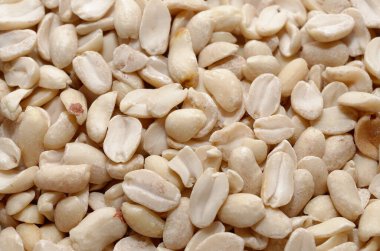 Çiğ fıstık arkaplanı. Kapat. makro çekim.