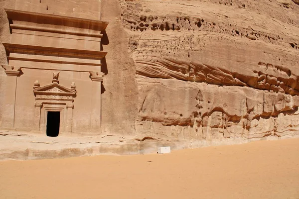 사우디아라비아의 알헤그라 고고학 유적지의 아름다운 — 스톡 사진