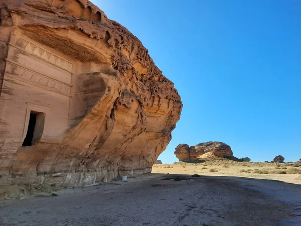 サウジアラビアのアル ウラにあるアル ヘグラ遺跡の美しい昼間の景色 — ストック写真
