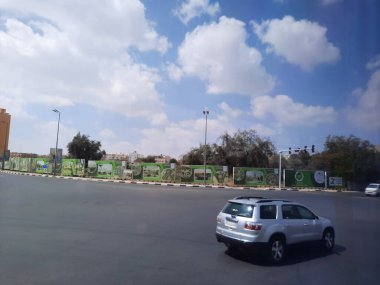 Taif, Suudi Arabistan 'ın güzel bir gündüz manzarası.