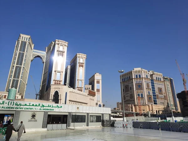 Bela Vista Diurna Complexo Residencial Jabal Omar Masjid Haram Meca — Fotografia de Stock