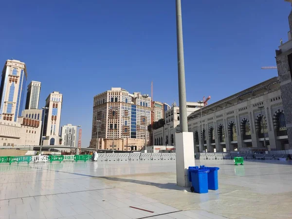Indah Pandangan Siang Hari Jabal Omar Kompleks Perumahan Dari Masjid — Stok Foto