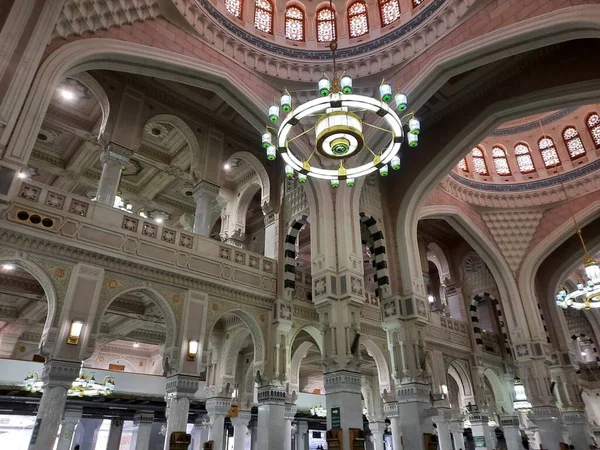 Una Hermosa Vista Del Día Del Interior Masjid Haram Meca —  Fotos de Stock