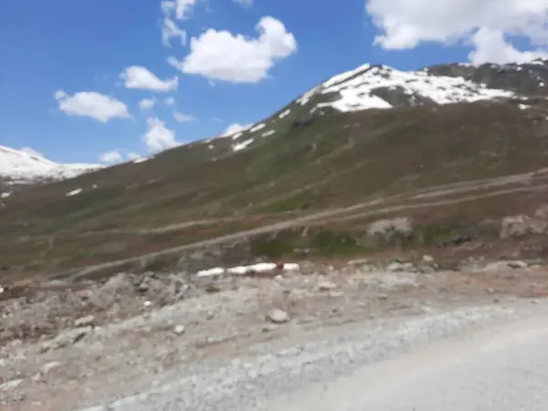 stock image  A beautiful view of the Burzil Pass in Gilgit-Baltistan. The Burzil Pass is a high mountain pass in the Gilgit-Baltistan region of Pakistan. 