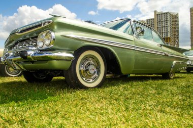 Amerikan klasik arabası Chevrolet mpala