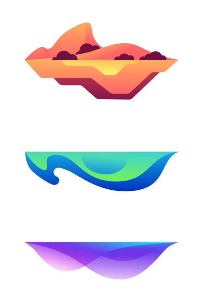 Abstract Shapes Your Illustrations — Stock Vector