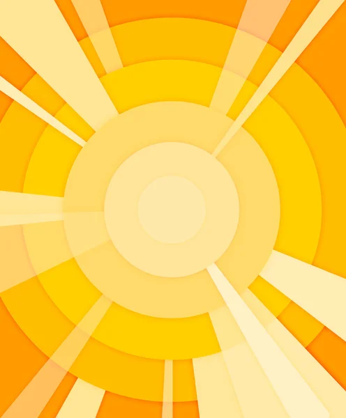 Sunny Bright Yellow Hot Background Abstract Yellow Orange Background Sun — Stock Photo, Image