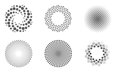 Girdap noktalarından soyut çemberler