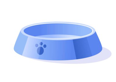 Kedi maması için bir tabak tasviri