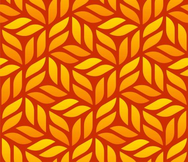 Arka plan ve ambalaj izi için pürüzsüz turuncu sarı desen