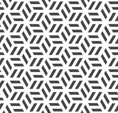 Kusursuz geometrik koyu gri desen