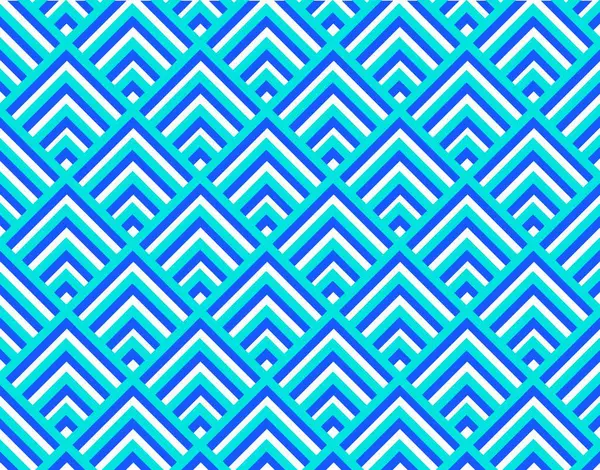 Abstraktes Blaues Muster Für Verpackung Und Hintergrund Abstraktes Geometrisches Nahtloses Stockvektor