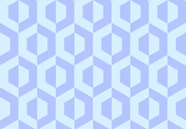 Geometrisches Abstraktes Hellblaues Muster Abstraktes Nahtloses Muster Von Sechsecken Für lizenzfreie Stockillustrationen