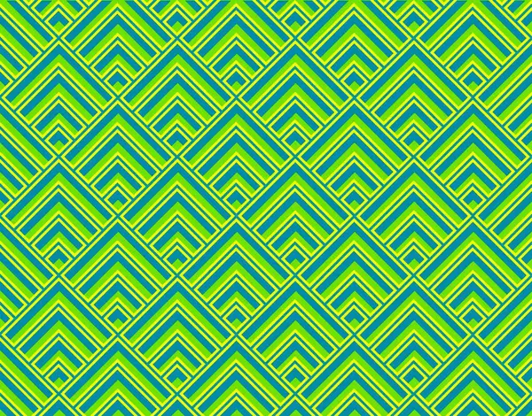 Geometrisches Grünes Nahtloses Muster Von Dreiecken Vektormuster Für Hintergrund Und Vektorgrafiken