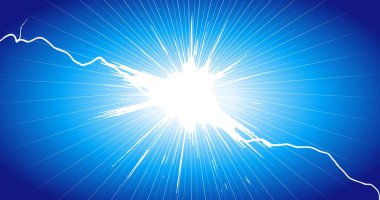 Elektrik Patlaması Işık Patlaması. Elektrik Patlaması ve Parlak Enerji Patlaması Efekti