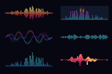 Soyut Ses Dalgaları ve Eşitleştirici Görsel Temsil