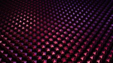Soyut Mor ve Kırmızı Geometrik Şekiller Arkaplanı