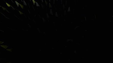 Soyut Karanlık Üçgenler: Geometri ve Gölge Senfonisi