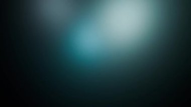 Koyu Teal Gradyan Arkaplan 4K Döngü İnce Leke Işığı Hareketi Grafik Görüntüsü