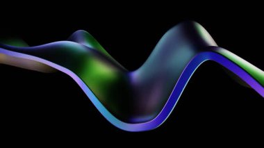 Koyu mor geometrik küplerin kusursuz döngü animasyonu. 