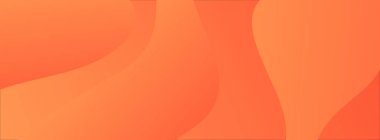 Pürüzsüz, akıcı turuncu dalga çizgileri soyut bir vektör arkaplanı oluşturur. İnternet sitesi başlıkları, sunumları veya UI tasarımı için mükemmel, modern ve temiz bir estetik sunuyor. Sıcak tonlar enerji ve iyimserlik hissi yaratıyor..